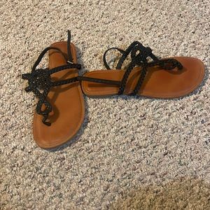 Gently worn sandals